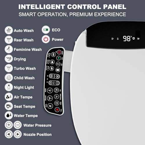 Smart Bidet Toilet Seat with view 3