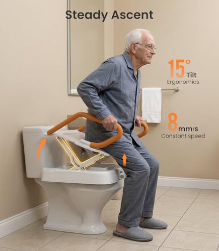 VOCIC Upgrade Electric Raised Toilet view 4
