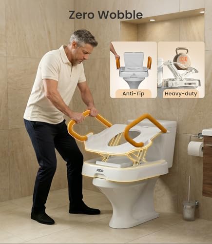 VOCIC Upgrade Electric Raised Toilet view 5
