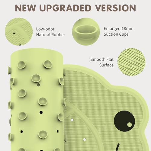 Upgraded Kids Bathtub Mat Non view 2