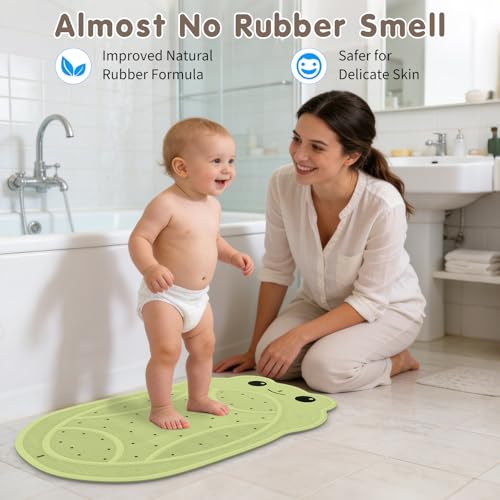 Upgraded Kids Bathtub Mat Non view 4