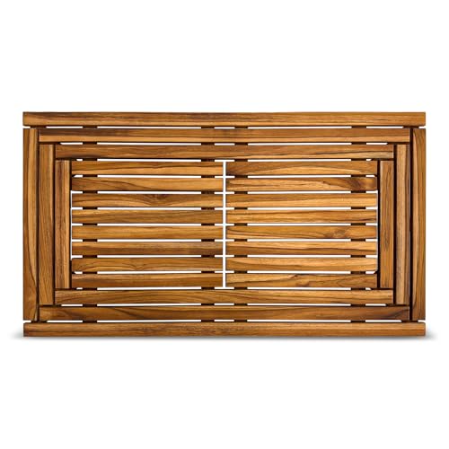 StrongTek Teak Shower Mat Wood