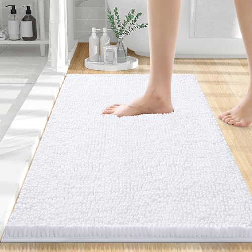 Smiry Luxury Chenille Bathroom Rugs