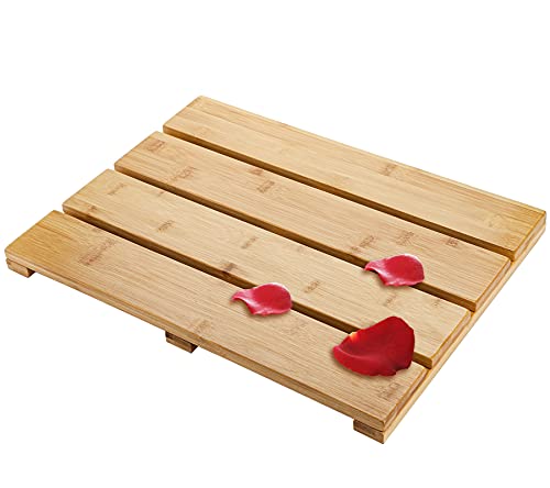 Yarlung Bamboo Bath Mat Wooden