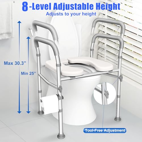 Toilet Seat Risers for Seniors view 5