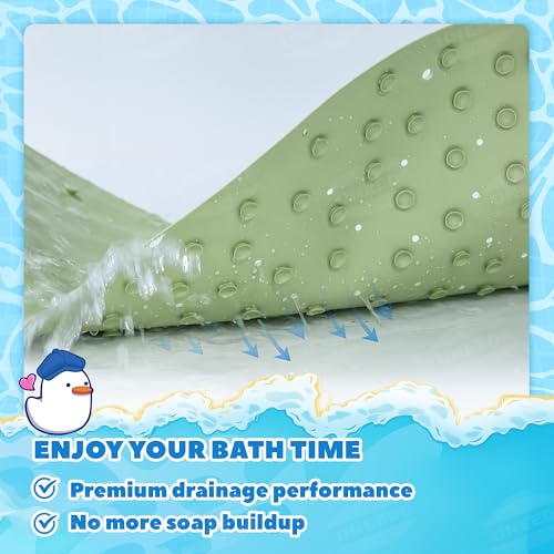 UNEEDE Kids Bathtub Mat Non view 5