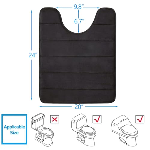 Buganda Memory Foam U-Shaped Contour view 2