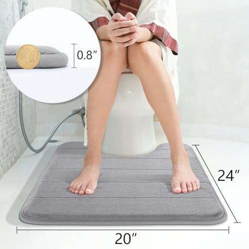 Yimobra Memory Foam Toilet Bath Mat view 4