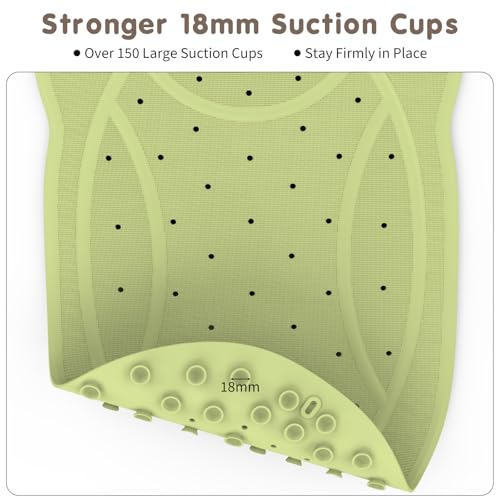 Upgraded Kids Bathtub Mat Non view 5