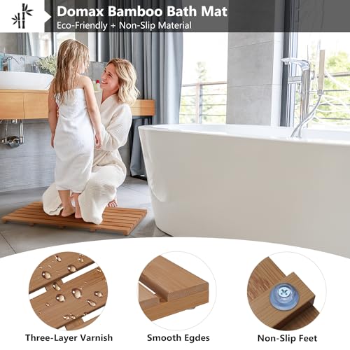 Domax bamboo mat detail