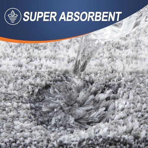 OLANLY Luxury Toilet Rug U-Shaped view 5