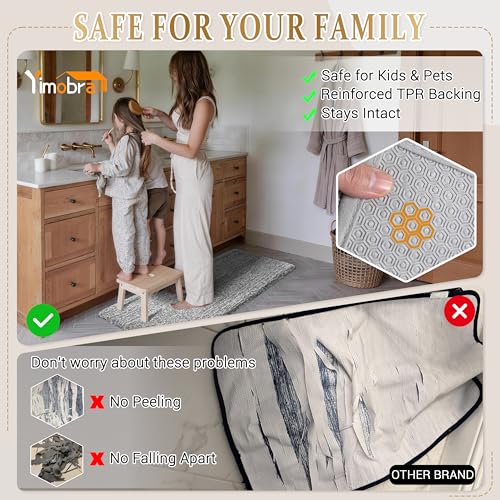 Yimobra Bathroom Rugs Non Slip view 5