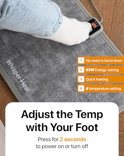 WhisperHeat Heated Floor Mat view 3