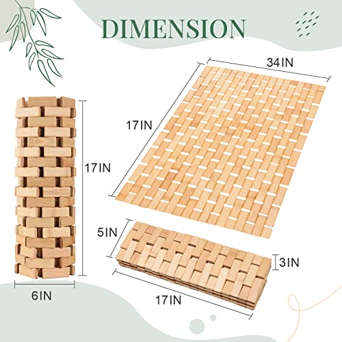 Basic Beyond Bamboo Bath Mat view 2