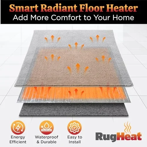 RugHeat Portable Heated Floor view 3