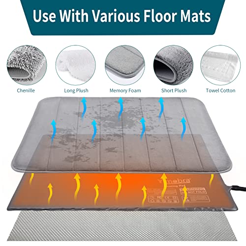 Yimobra Heated Bath Mat Bathroom view 4