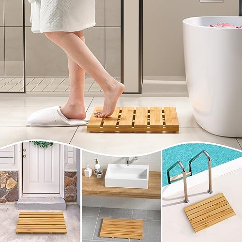 Domax Bamboo Bath Mat - view 4