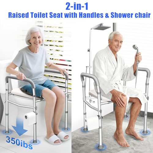 Toilet Seat Risers for Seniors view 2