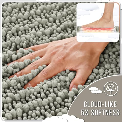Yimobra 36x24 Chenille Bath Mat view 4