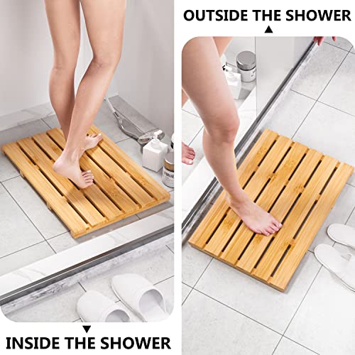 Domax Bamboo Bath Mat - view 2