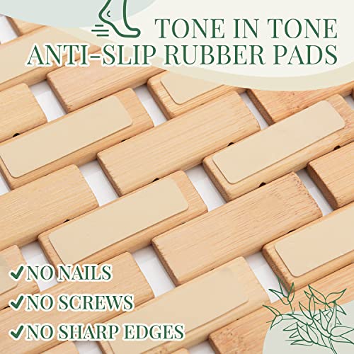 Basic Beyond Bamboo Bath Mat view 5