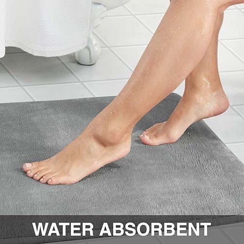 Genteele Memory Foam Bath Mat 17x24 - view 4