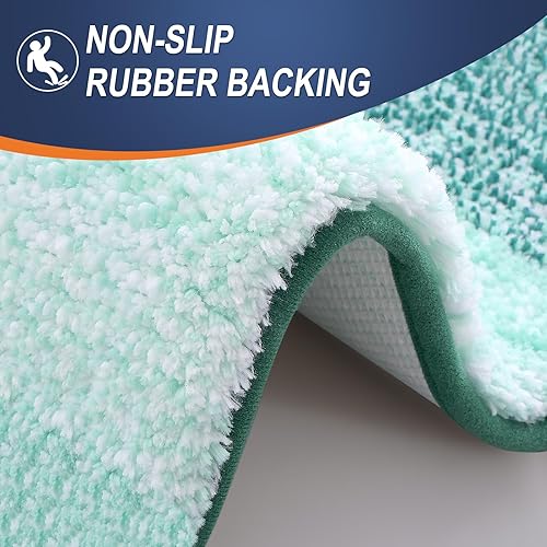 OLANLY Bathroom Chenille Rug - view 3