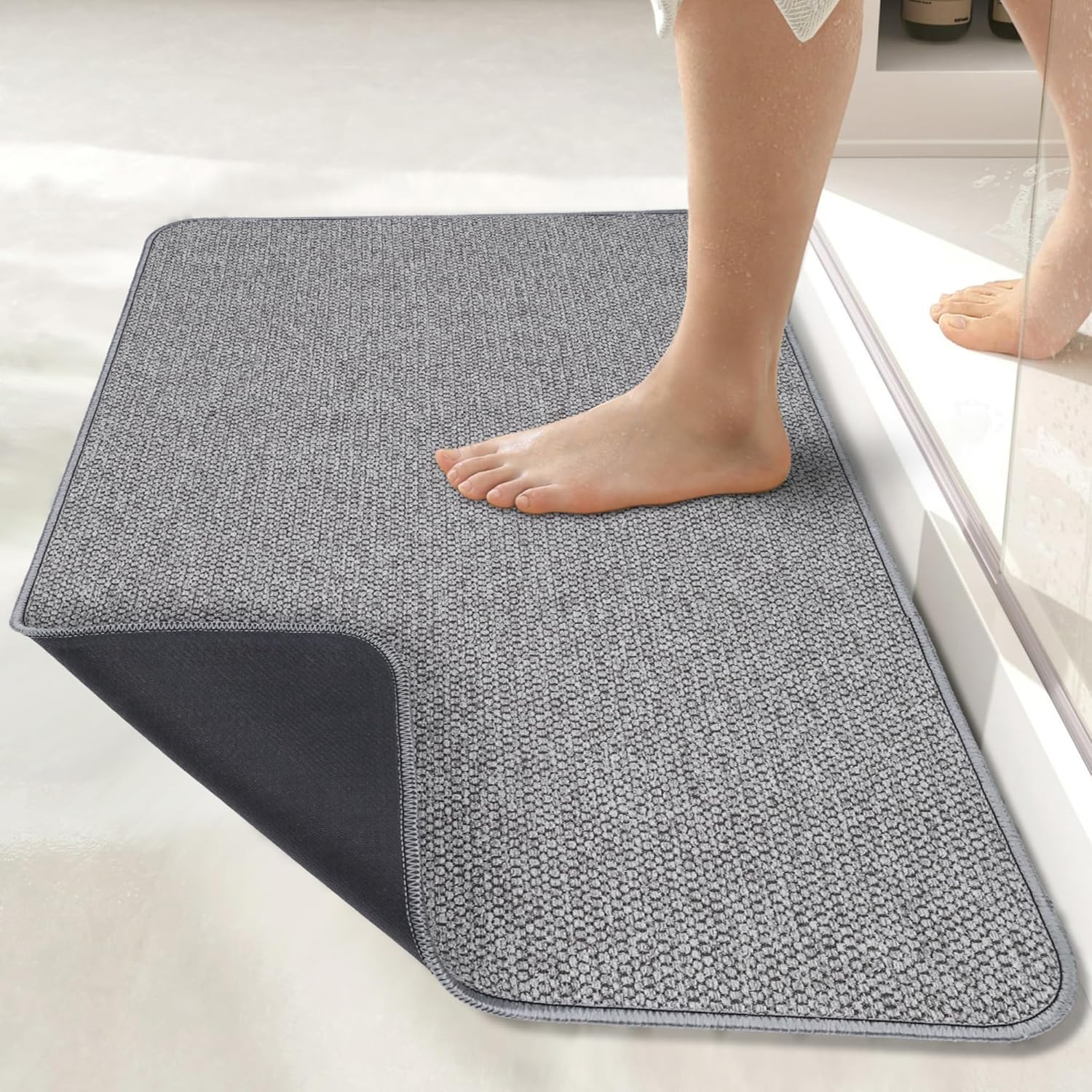 Ultra Thin Rubber Bath Mat affordable non-slip safety