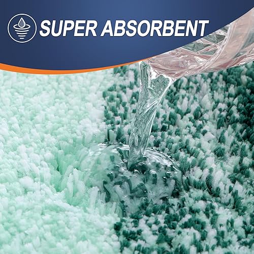 OLANLY Bathroom Chenille Rug - view 5