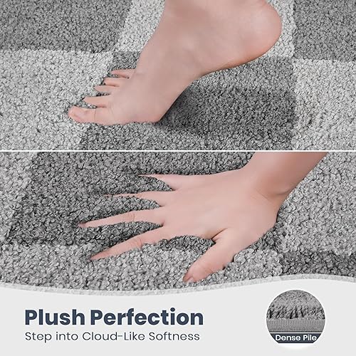 PURRUGS Non-Slip Machine Washable Bath Rug 20x30 - view 3