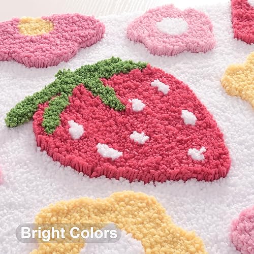 Anybar Strawberry Bath Rug 20x32 - view 2