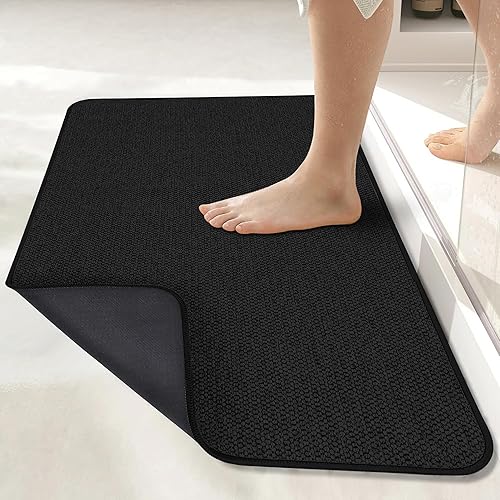 Ultra Thin Rubber Bath Mat 17x27