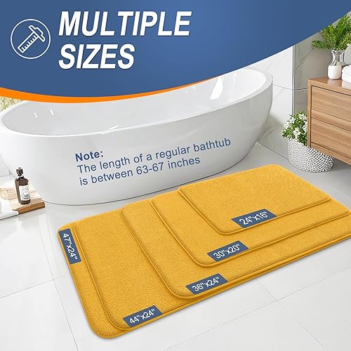 OLANLY Memory Foam Bath Mat - view 4