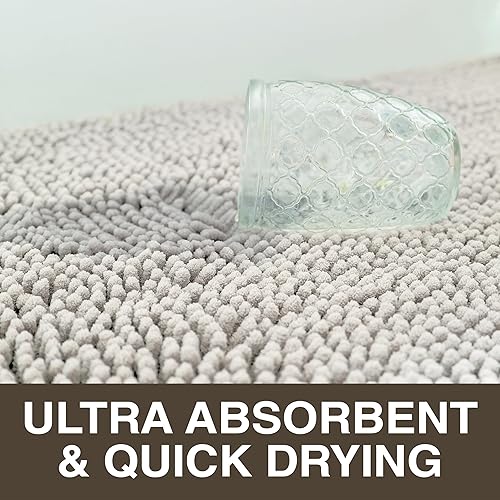 Neater Home Plush Chenille Bath Rug 24x17 - view 3