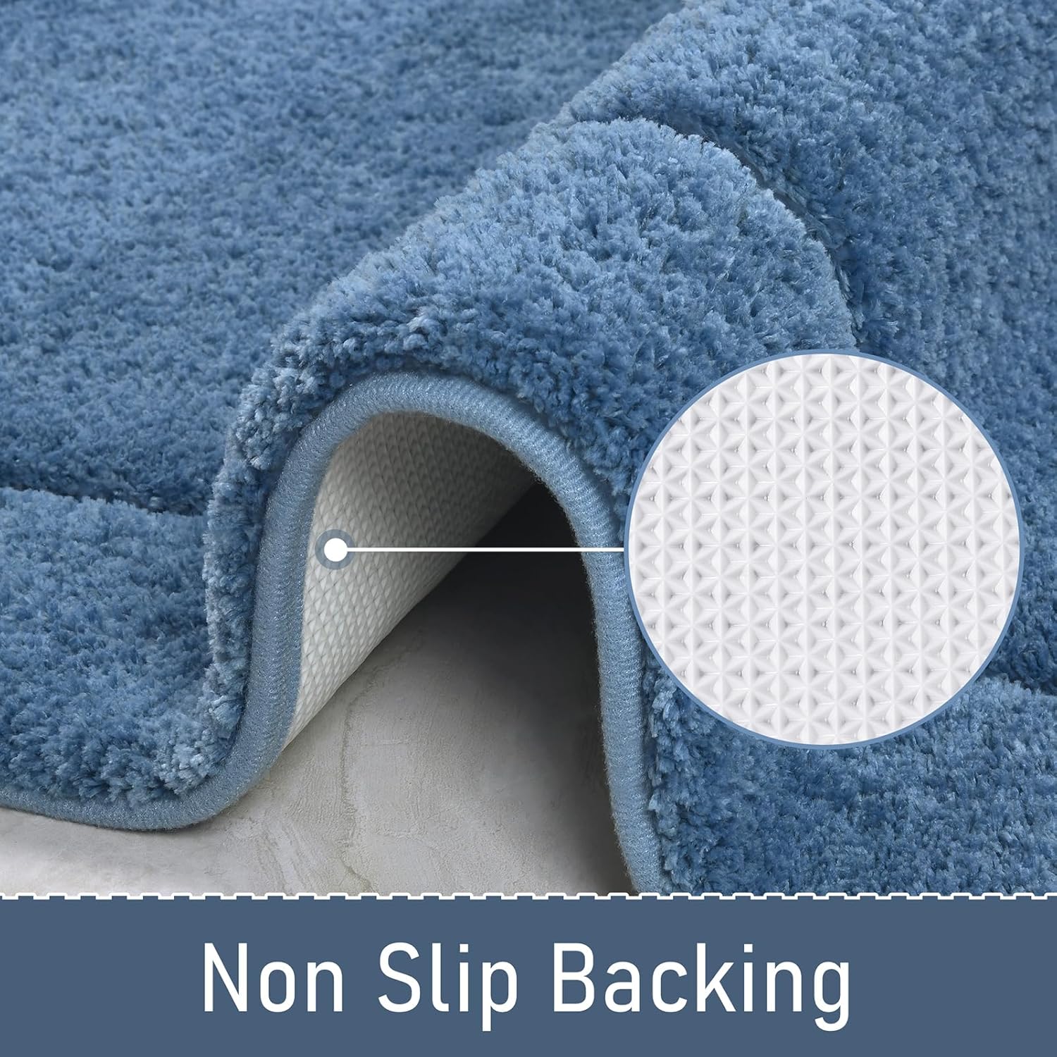 LOCHAS Bathroom Runner Rug 24 x 60 Inch Non Slip Washable