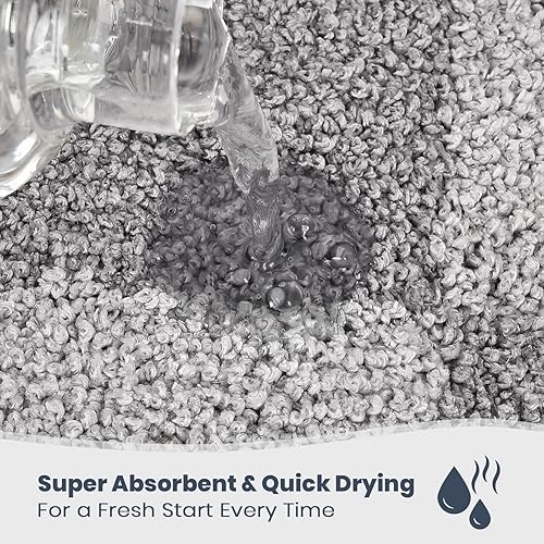 PURRUGS Non-Slip Machine Washable Bath Rug 20x30 - view 2