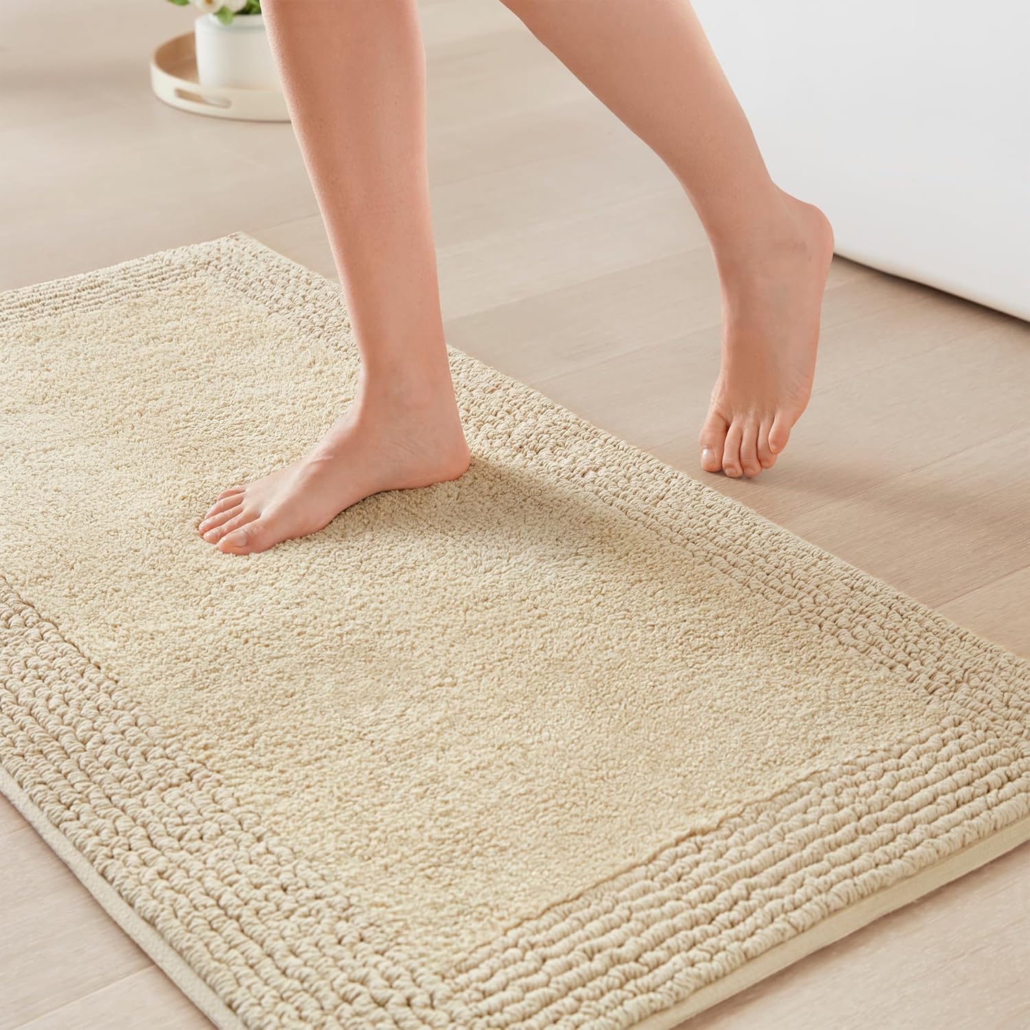 Madison Park Splendor Reversible 100% Cotton Bath Rug 21x34