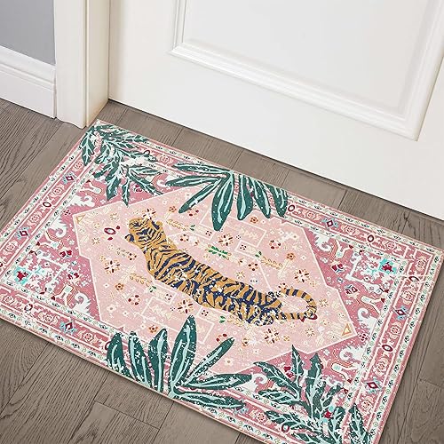 Aldopein Boho Throw Rug with bohemian pattern design