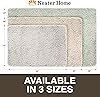 Neater Home Plush Chenille Bath Rug 24x17 - view 2